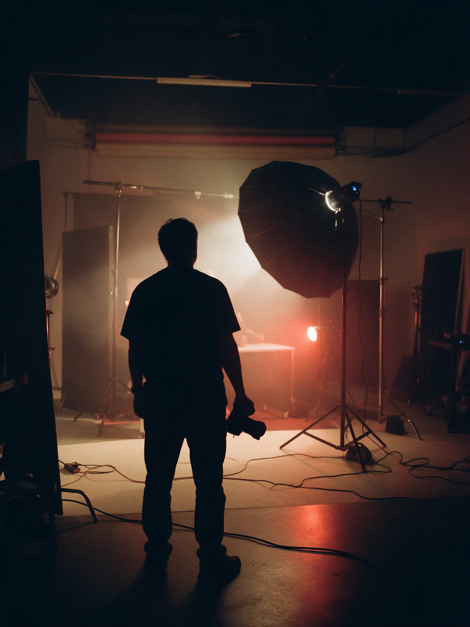 Behind the scenes at the studio