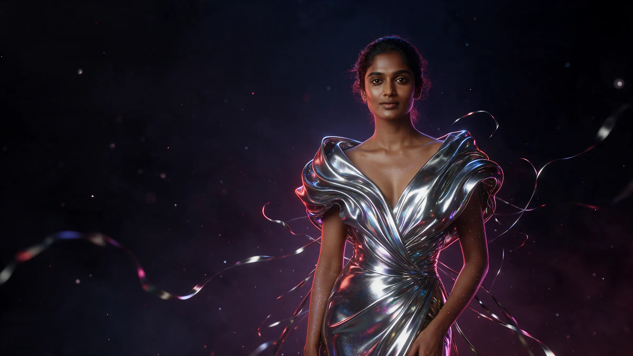 The same frame as a CGI render
